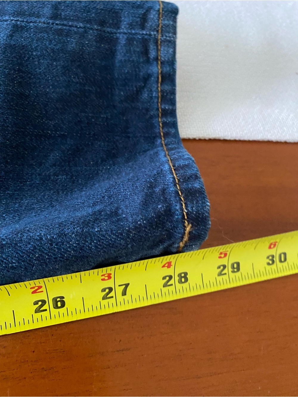 J Brand | Dark-Wash Denim 100% Cotton Aidan Ringer Boyfriend Jeans Sz 28 - Picture 13 of 15